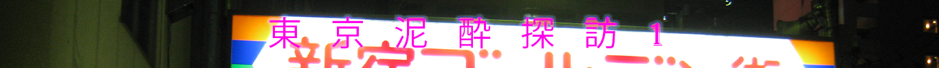 東京泥酔探訪１